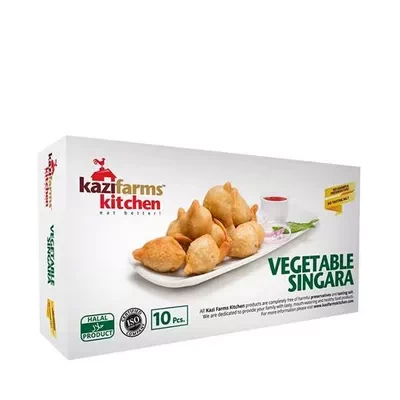 Kazi Farms Kitchen Vegetable Singara 10 pcs 300 gm