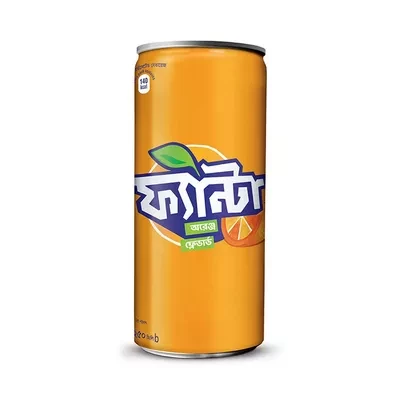 Fanta Can Orange Flavored 250 ml