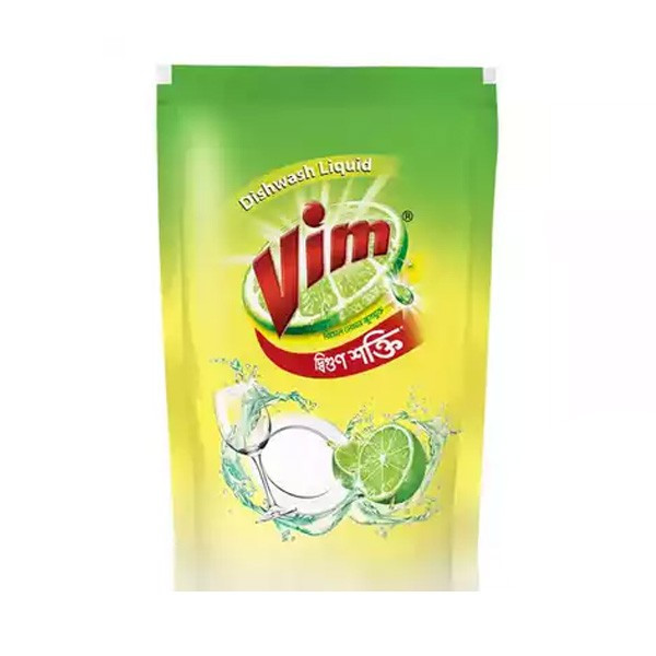 Vim Dishwashing Liquid Pouch 250ml