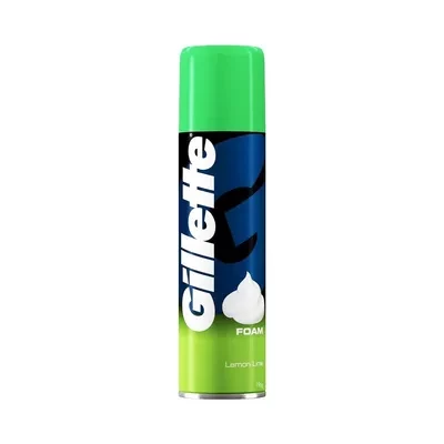 Gillette Classic Lemon Lime Pre Shave Foam 196 gm