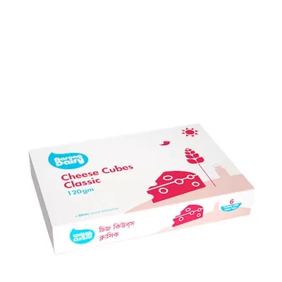 Aarong Dairy Cheese Cube Classic 120 gm