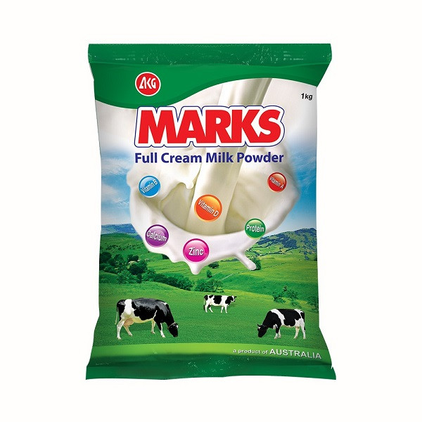 Marks Full Cream Milk Powder Poly 500 gm