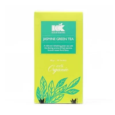 Kazi & Kazi Jasmine Green Tea 40 pcs