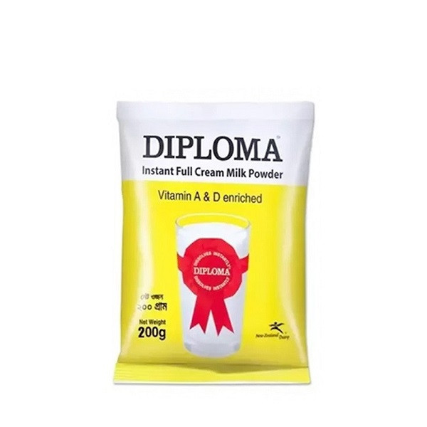 Diploma Instant Full Cream Milk Powder 200gm