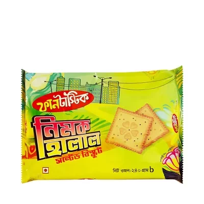 Funtastic Nimok Halal Salted Biscuit 240 gm