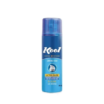 Kool Ultra Glide Shaving Foam 200 ml