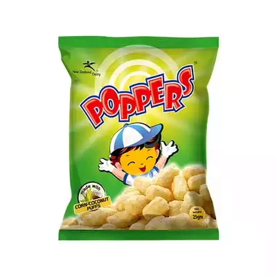 Poppers Corn Coconut Puffs Chips 25 gm