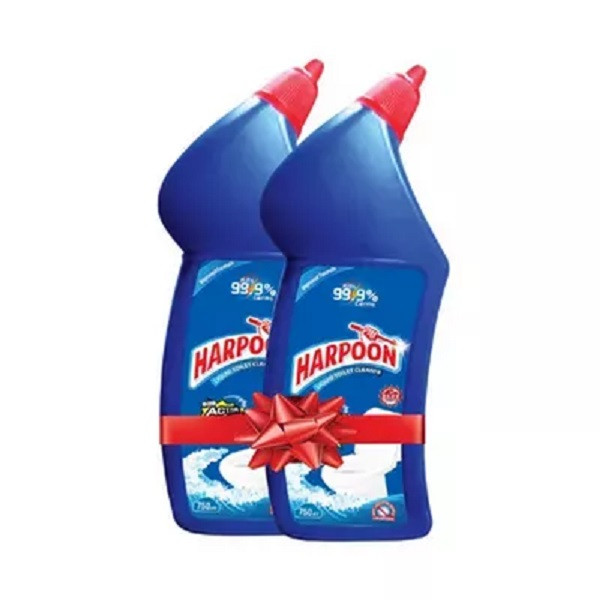 Harpoon Liquid Toilet Cleaner 750 ml (Buy 1 Get 1 Free)