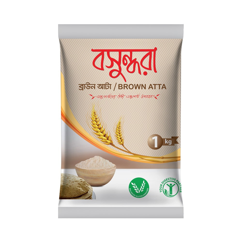 Bashundhara Brown Flour (Lal Atta) 1 Kg