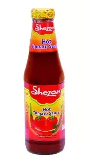 Shezan Hot Tomato Sauce  340 gm