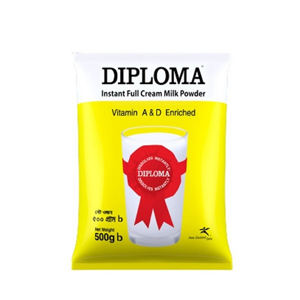 Diploma Instant Full Cream Milk Powder 500gm