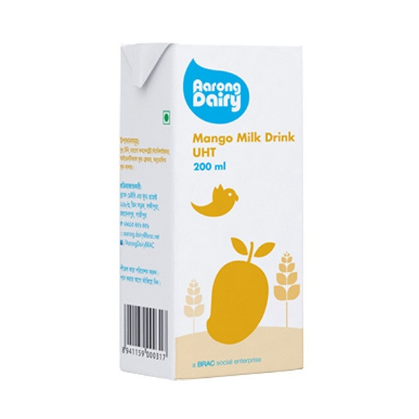 Aarong Dairy Mango Milk Drink UHT  200 ml