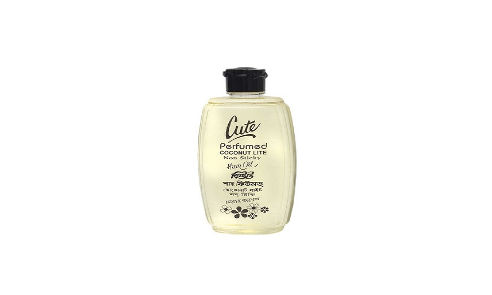 Cute perfumed Coconut Lite Non Sticky Hair Oil 45 ml