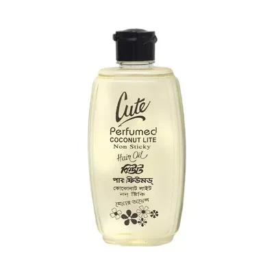 Cute perfumed Coconut Lite Non Sticky Hair Oil 160 ml