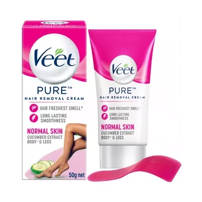 Veet Pure Hair Removal Cream Normal Skin With Cucumber Extract