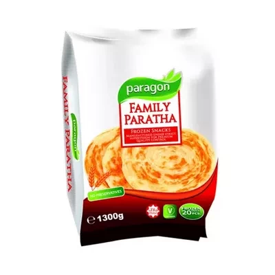 Paragon Family Paratha 1300 gm 20 pcs