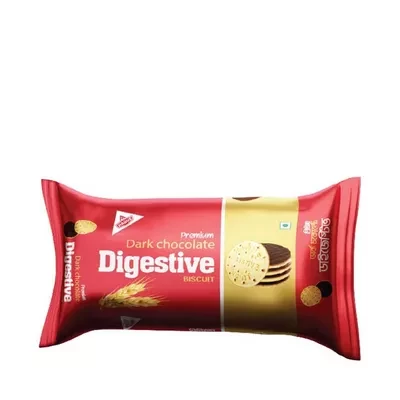 Haque Premium Dark Chocolate Digestive Biscuit 125 gm