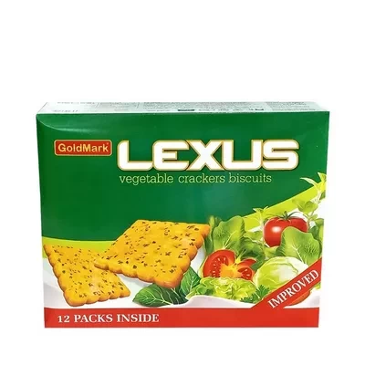 Gold Mark Lexus Vegetables Cracker Biscuit (12 x 18 gm