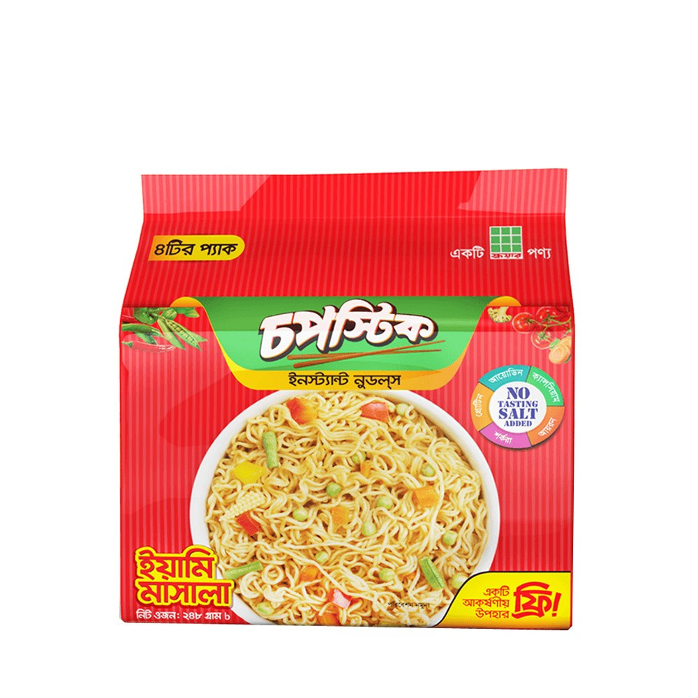 Chopstick Instant Noodles Yami Masala (Free Surprise Gift)