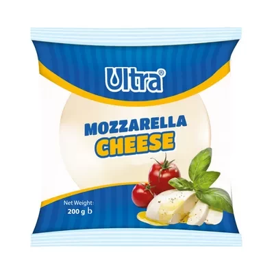 Ultra Mozzarella Cheese 200 gm